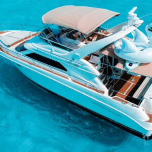 #36 SEA RAY WITH FLYBRIDGE 50 FT